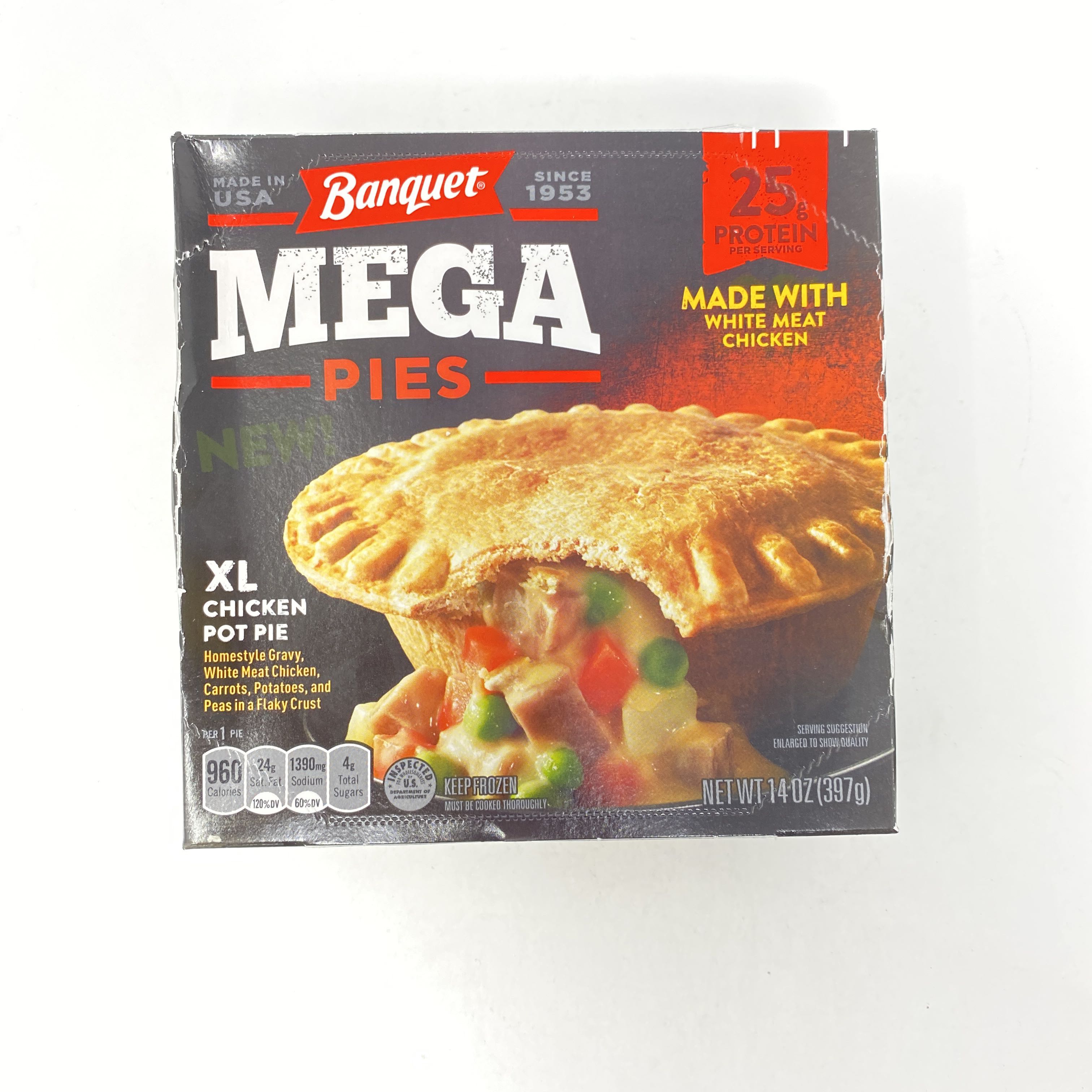 Heritage Market Banquet Mega Pies XL Chicken Pot Pie 14 oz